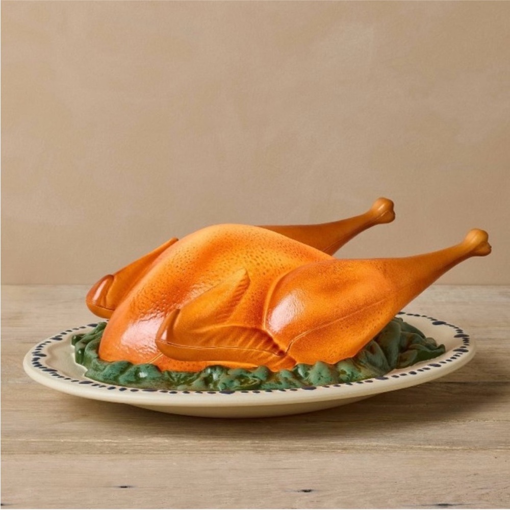 John Derian Turkey Plate Blow Mold